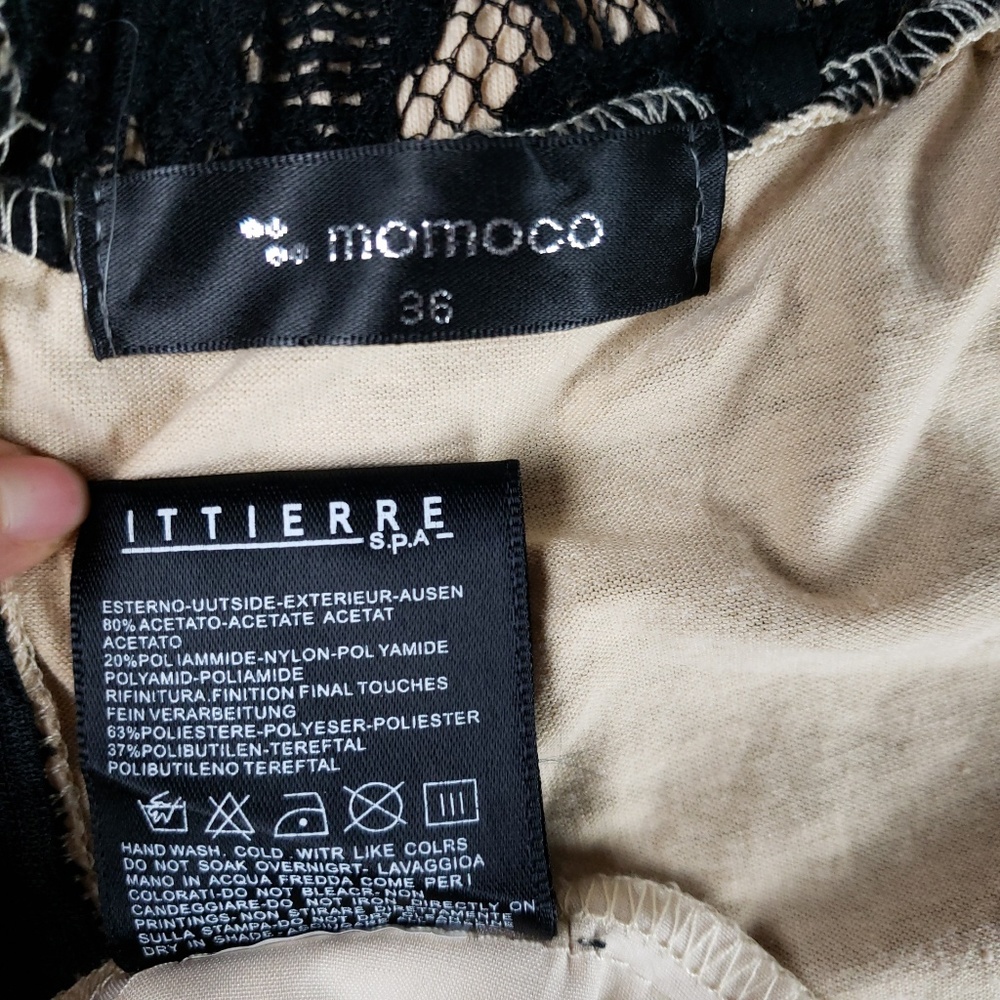 Momoco strapless lace dress sweetheart neckline - Picture 5 of 5